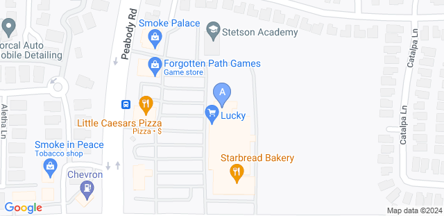 Map to APEX BJJ Academy